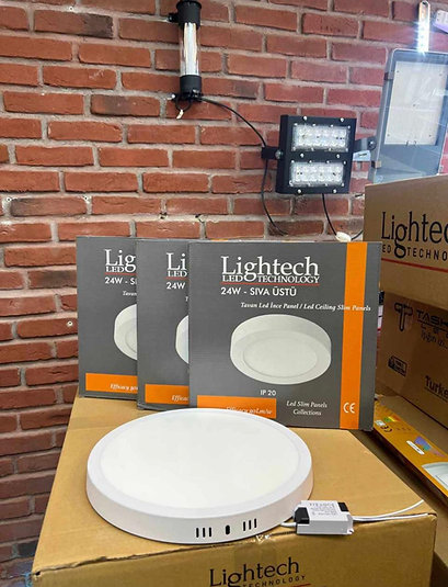 24w Sıva Üstü Led Panel