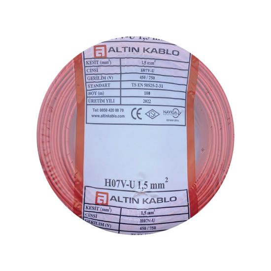 Altın 1,5 NYA Kablo (Kırmızı)