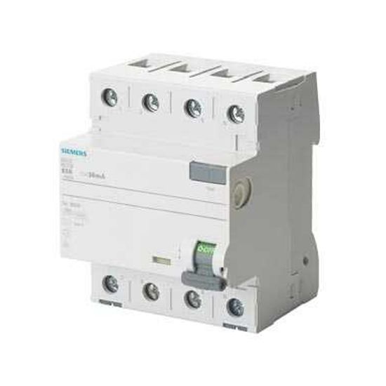 Siemens 4x63 300 mA Trifaze Kaçak Akım Sigorta Rölesi