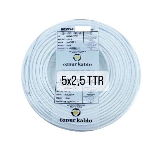 Öznur 5x2,5 TTR Kablo