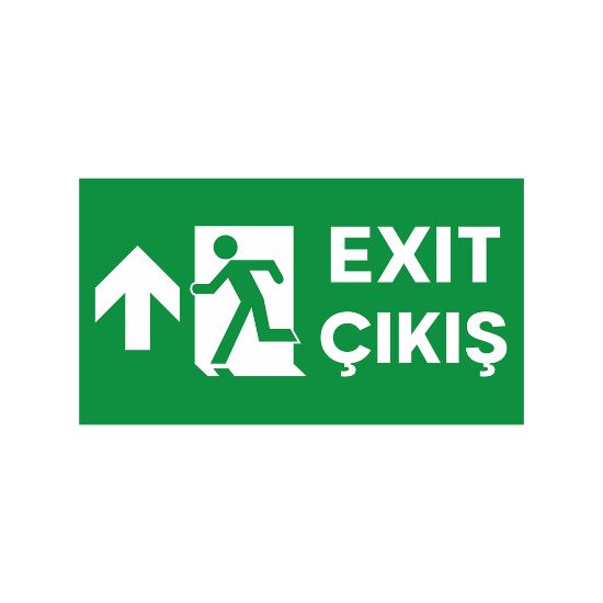 Far Exit Çıkış Acil Yönlendirme (Soldan Yukarıya)