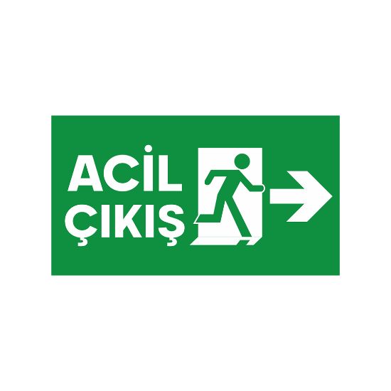 Far Acil Çıkış Acil Yönlendirme (Sağa)