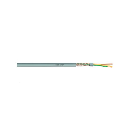 Reçber Sinyal Kontrol Kablosu (LIYCY 2x1,5mm2) (Bakır)