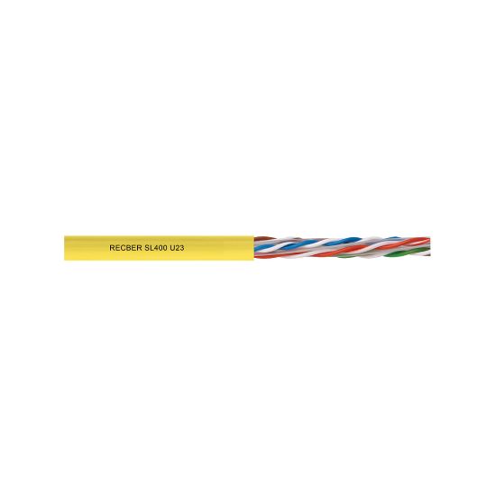 Reçber Data Kablosu Halojenfree (SL400 U23 LSZH CAT6 U/UTP 4x2x23 AWG) (Bakır)