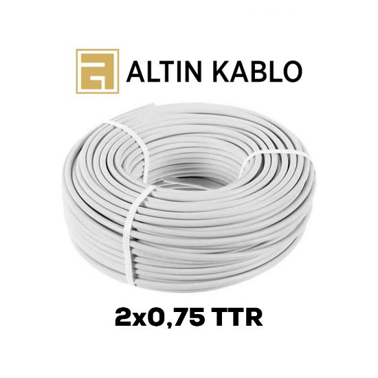 Altın 2x0,75 TTR Kablo