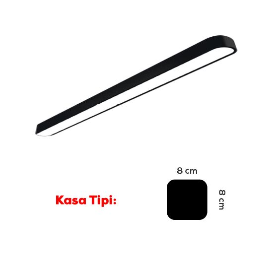 Asya Sıva Üstü Oval 8x8 Linear (300 cm)