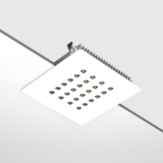 Asya Kare Kuyumcu Aydınlatması (12 LED)